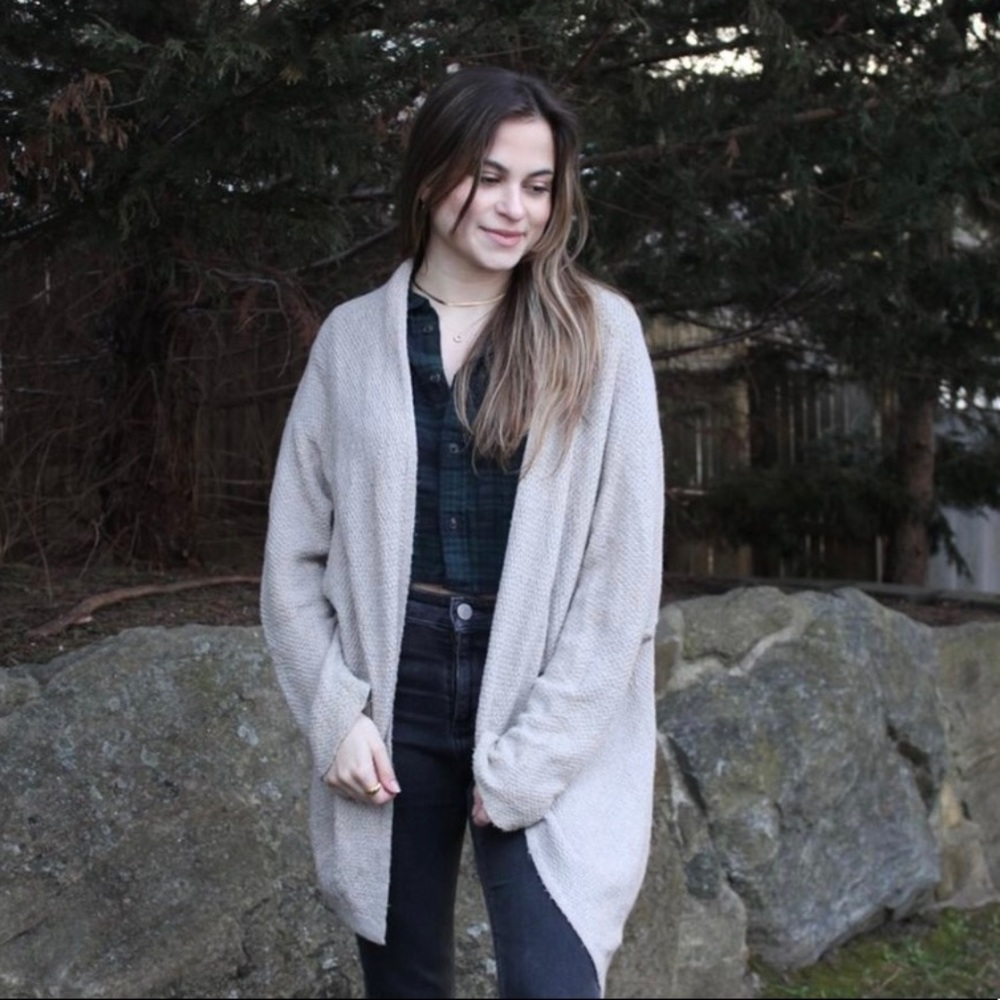 Brandy Melville Oversized Knit Cardigan Sweater